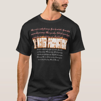 IWP "M.I.T.D.F." (オレンジか白い) Tシャツ