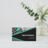 iWrite -小説家の作家の編集者の名刺 名刺 (スタンド正面)