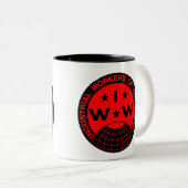 IWWロゴ， Woblies - One Big Union Coffee Mug ツートーンマグカップ (正面右)