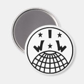 IWWWロゴマグネット マグネット (正面/裏面)