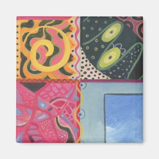 IXマグネットのデザインの喜び マグネット (正面)