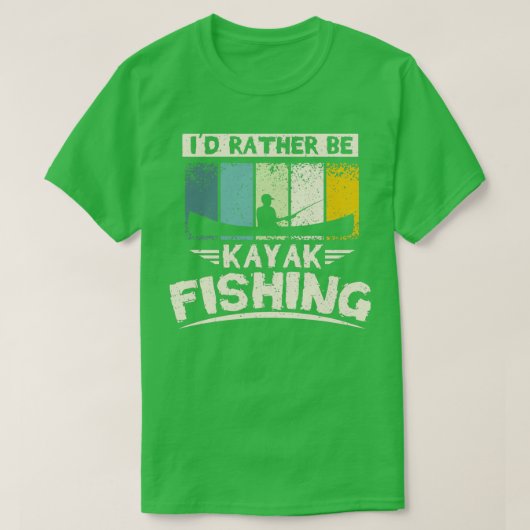 Ix27dはむしろカヤック魚釣り Tシャツ (デザイン正面)
