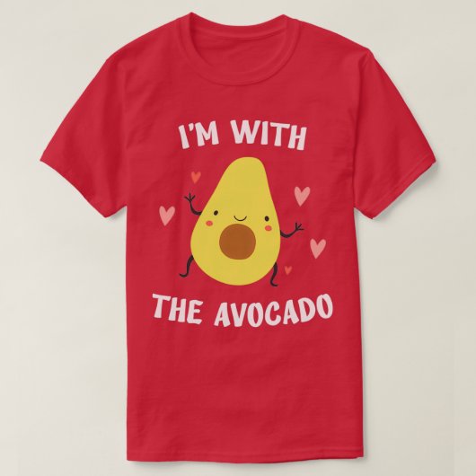 Ix27mとアボカド49 Tシャツ (デザイン正面)