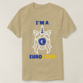 Ix27mユーロコーンユニコーンマネー取引資本1 Tシャツ (デザイン正面)