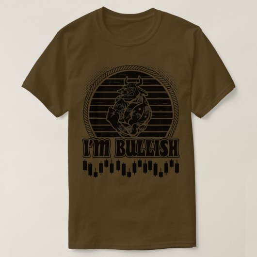Ix27m強気の在庫Fxクリプトトレーダー Tシャツ (デザイン正面)