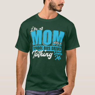 Ix27m母親とスクールバス運転手ママMommy Tシャツ
