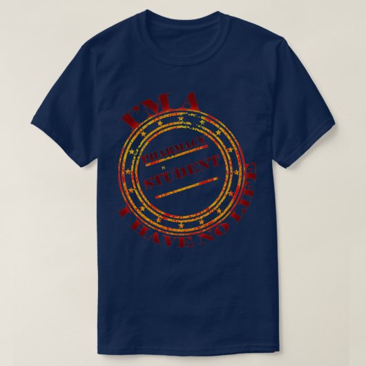 Ix27M薬局生私は人生を持っていない81 1 Tシャツ (デザイン正面)