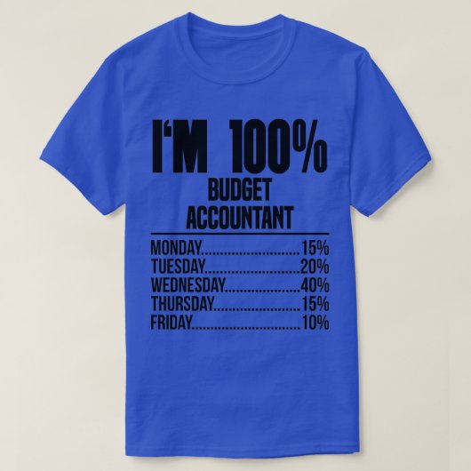 Ix27m 100予算会計士 tシャツ (デザイン正面)