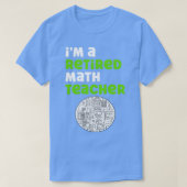 Ix27m A数学退職した先生 Tシャツ (デザイン正面)