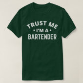 Ix27m A Bartenderを信頼する Tシャツ (デザイン正面)