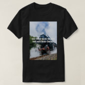 Ix27m fully steamed again today tシャツ (デザイン正面)