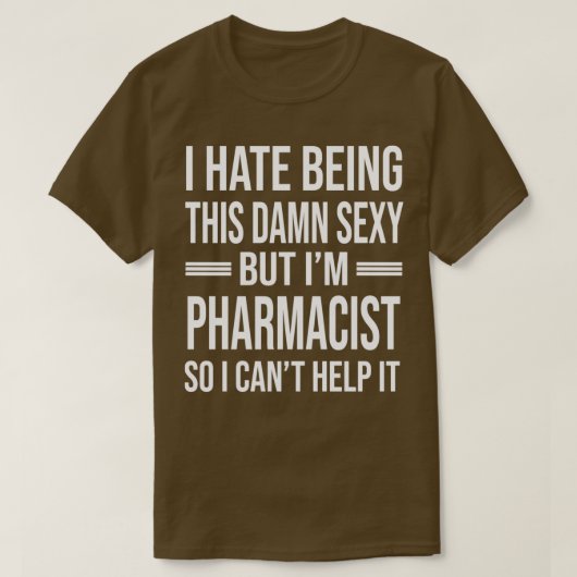 Ix27m PHARMACIST So I Canx27t 救済 It PHARMAおもしろい Tシャツ (デザイン正面)