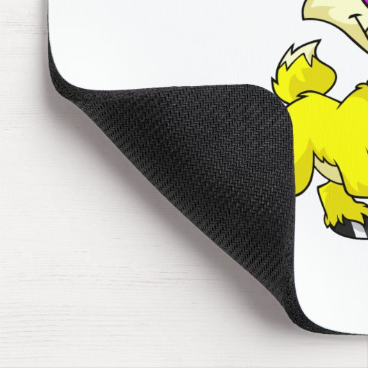 Ixi黄色 マウスパッド (コーナー)