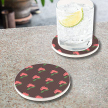 Ixora、マハ・サラカム（暗）砂岩の花