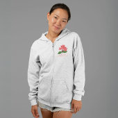 Ixora Coccinea、マハ・サラカムの花 パーカ