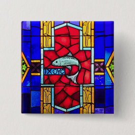 IXOYC魚 缶バッジ