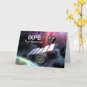 IXPE X線天文台 カード (黄色い花)