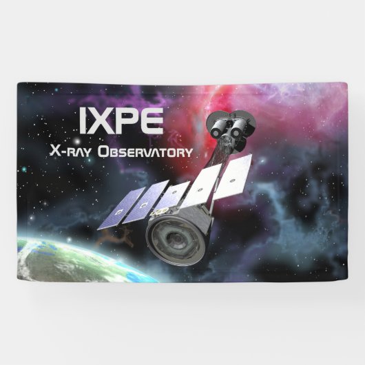 IXPE X線天文台 横断幕 (横)