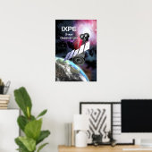 IXPE X線観測衛星 ポスター (ホームオフィス)
