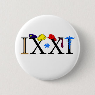 IXXI 9-11を覚えて下さい 缶バッジ