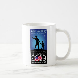 IYA2009 -米国ノード: クラシックで白いマグ15oz コーヒーマグカップ
