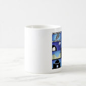 IYA2009 -米国ノード: クラシックなマグ11のoz コーヒーマグカップ (中央)