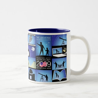 IYA2009 -米国ノード: マグ11のoz ツートーンマグカップ