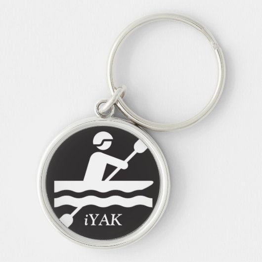 iYAK、カヤックキーチェーン キーホルダー (正面)
