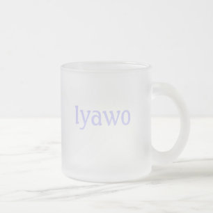 Iyawo フロストグラスマグカップ