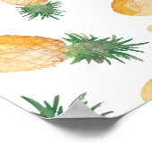 'iykyk'パイナップルエステティックデコール壁紙ポスター ポスター (角)