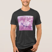 IYKYK Subtle Sapphic, wlw, Lez Make Art Scissors トライブレンドＴシャツ (正面)
