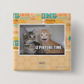 izのpiktureの時間 缶バッジ (正面)