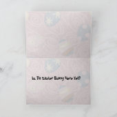 Iz Da Easter Bunnyまだグリーティングカード シーズンカード (内部)