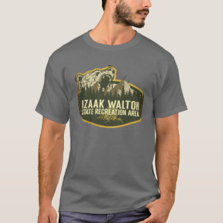 Izaak Walton State Recreation Area Alaska Retro Ba Tシャツ