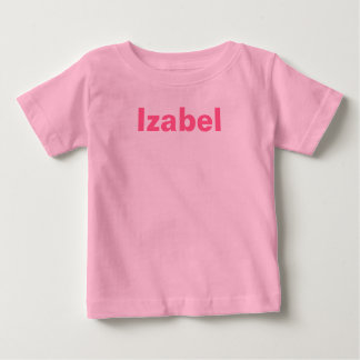 Izabel ベビーTシャツ