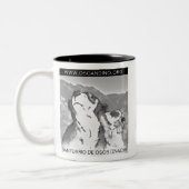 Iznachiくまの聖域のマグ ツートーンマグカップ (左)