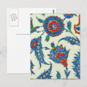 IZNICセラミックスのはがき ポストカード (正面/裏面)