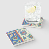 iznic製陶術の石のコースター ストーンコースター (横)