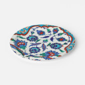 iznikのタイル ペーパープレート (アングル)