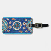 iznikのタイル ラゲッジタグ (正面横)