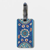 iznikのタイル ラゲッジタグ (裏面縦)