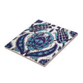 Iznikの花の民族の種族のトルコのモザイク陶器 タイル (側面)