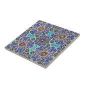 Iznikの花の民族の種族のトルコのモザイク陶器 タイル (側面)