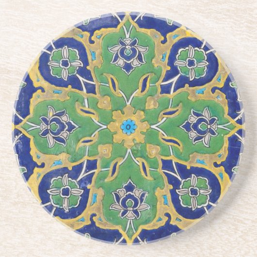 iznikの製陶術 コースター (正面)