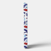 Iznikタイルのケース Case-Mate iPhoneケース (裏面 / 左)