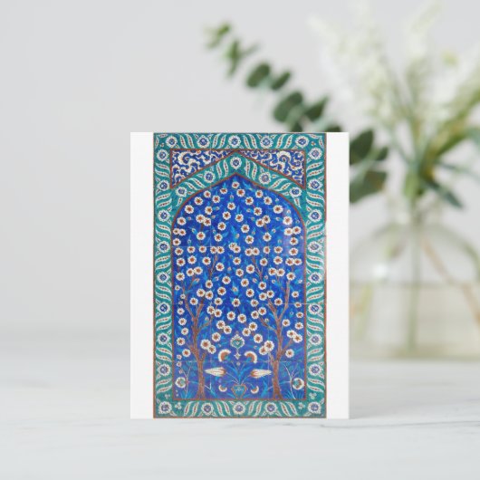 iznikタイル ポストカード (スタンド正面)