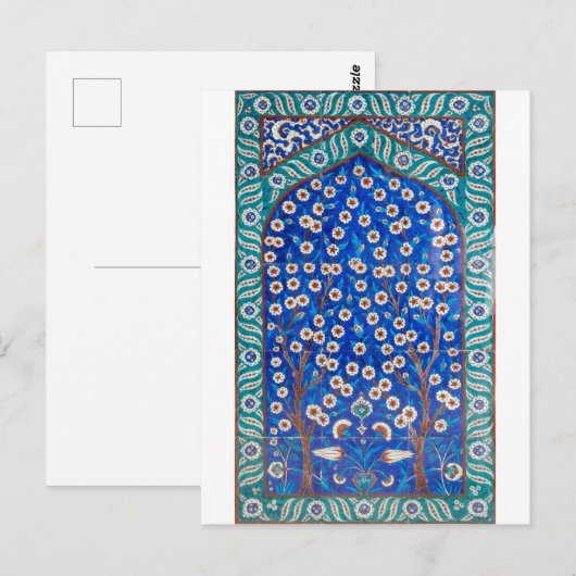 iznikタイル ポストカード (正面/裏面)