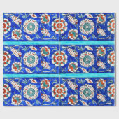 iznikタイル ラッピングペーパー (フラット)