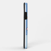 Izumi漫画のかわいいの芸者のチビ(小さくかわいく書いた感じ)の女の子及びパンダ Case-Mate iPhoneケース (裏面/右)