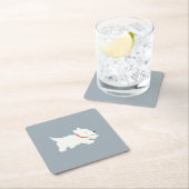 Izzie The Wesite スクエアペーパーコースター (インサイチュ)